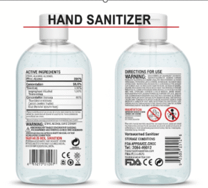 Understand Hand Sanitizer label