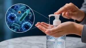 Touch Free Hand Sanitizer Stand 