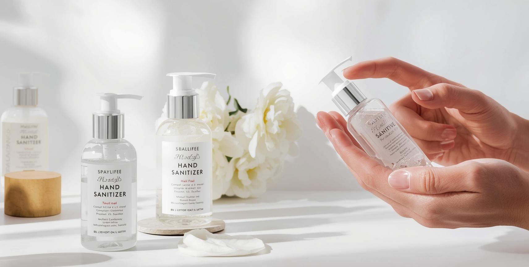 Natural Hand Sanitizer Gels