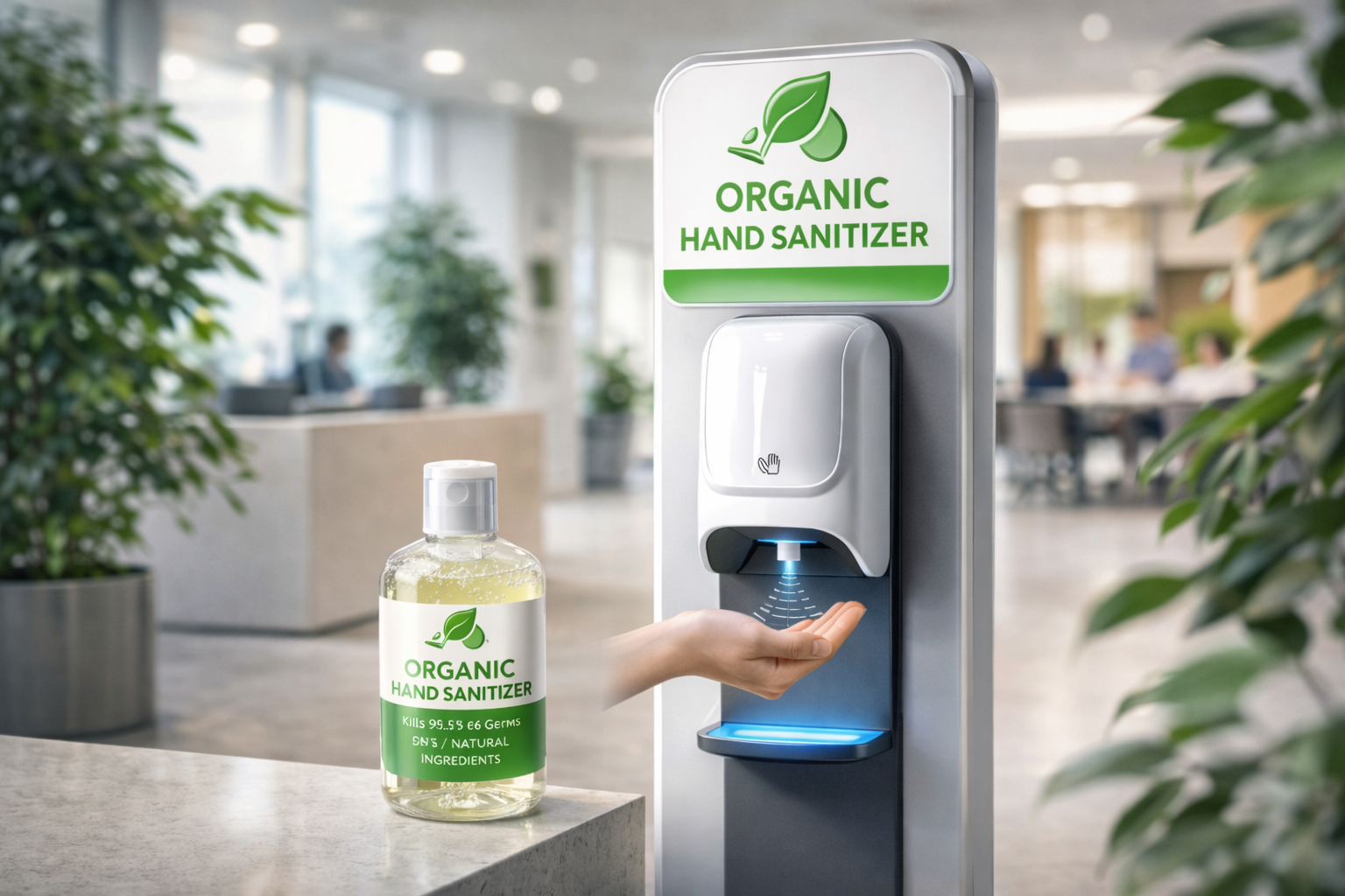 hand sanitizer stand for schools