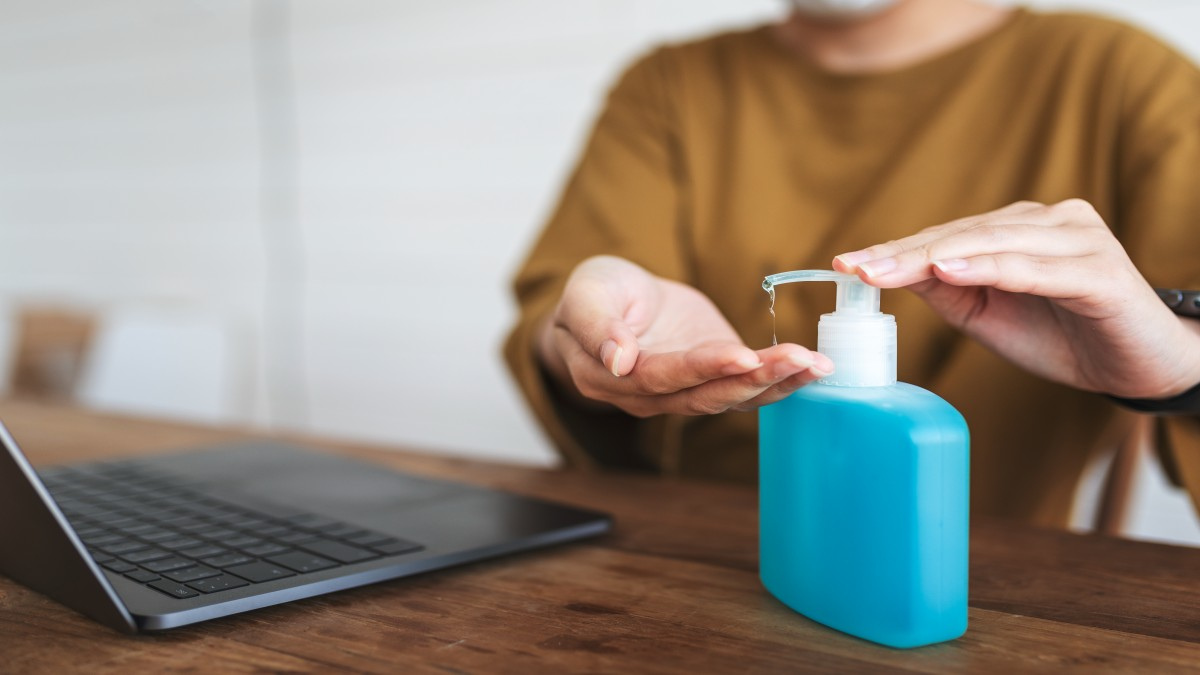 smooth gel hand sanitizer.