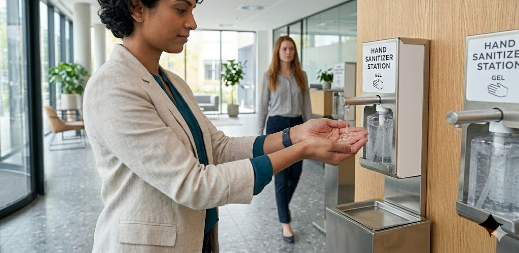 Automatic Dispenser Hand Sanitizer System