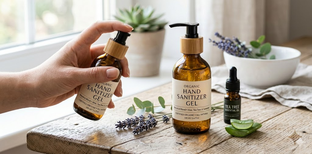 Organic Hand Sanitizer Gel