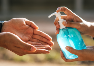 organic hand sanitizer gel
