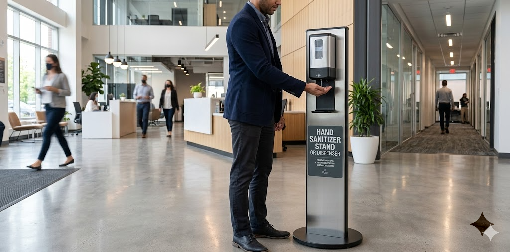 Hand Sanitizer Stand