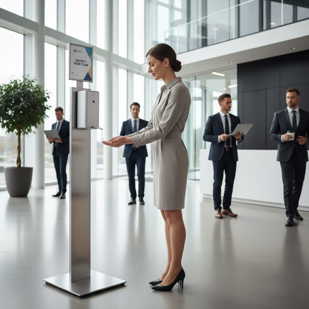 Hand Sanitizer Stand for Businesses