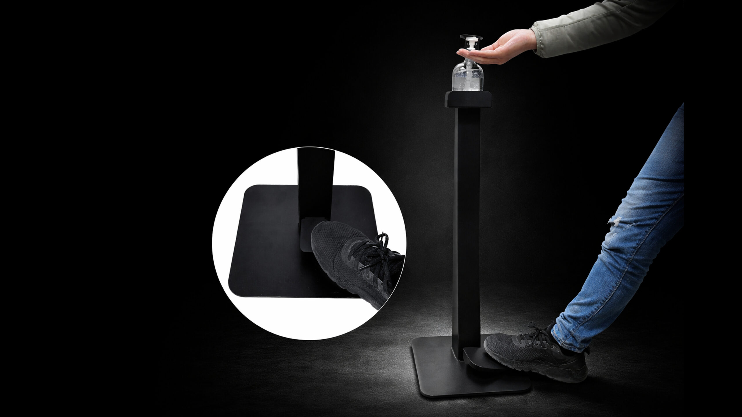 Hand Stand Sanitizer