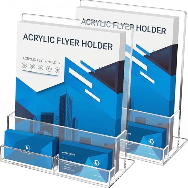 Brochure/Business Card Holder ( Marketing Holders )