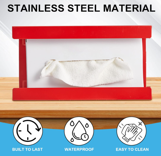 Glove Box / Tissue Box Holder (Red) - Image 4