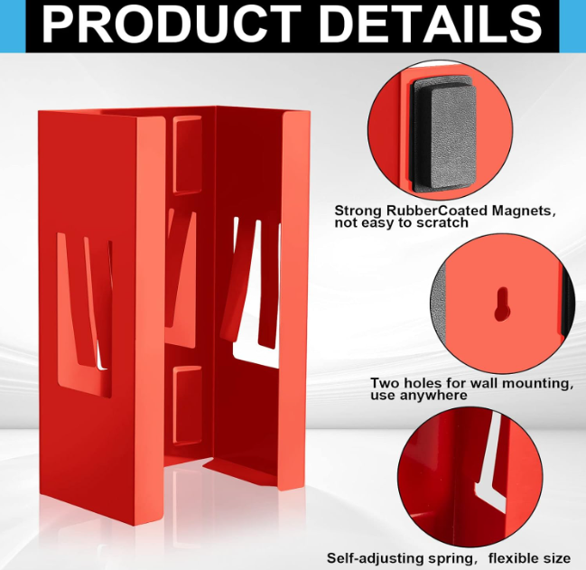 Glove Box / Tissue Box Holder (Red) - Image 5