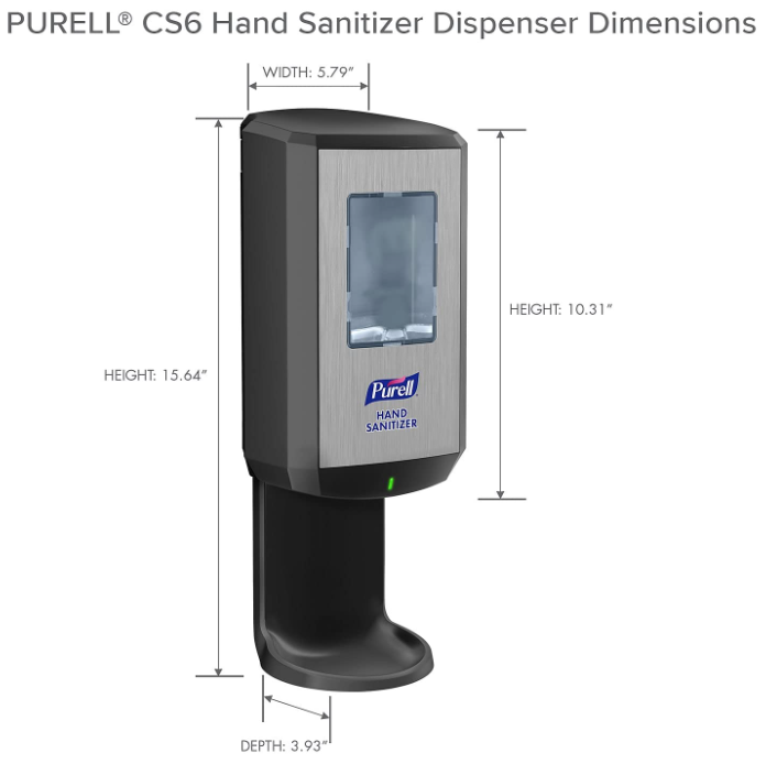 CS6 Automatic Dispenser (Graphite) - Image 2