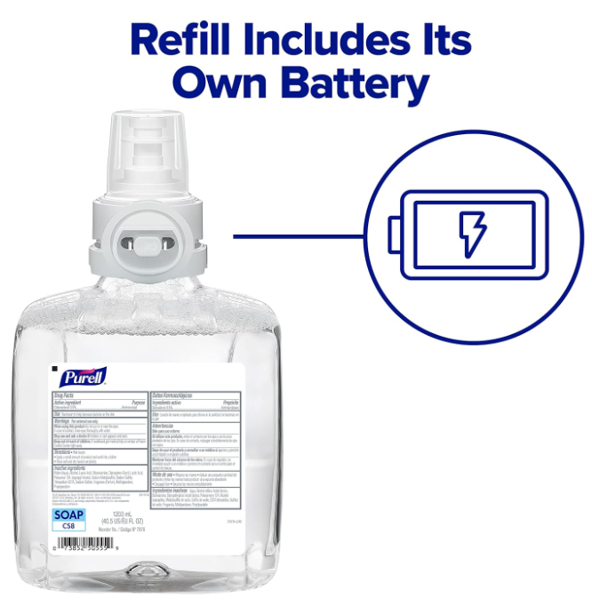 CS8 Automatic Dispenser (White) - Image 4