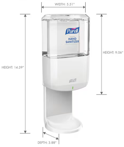 ES6 Touch Free (White)