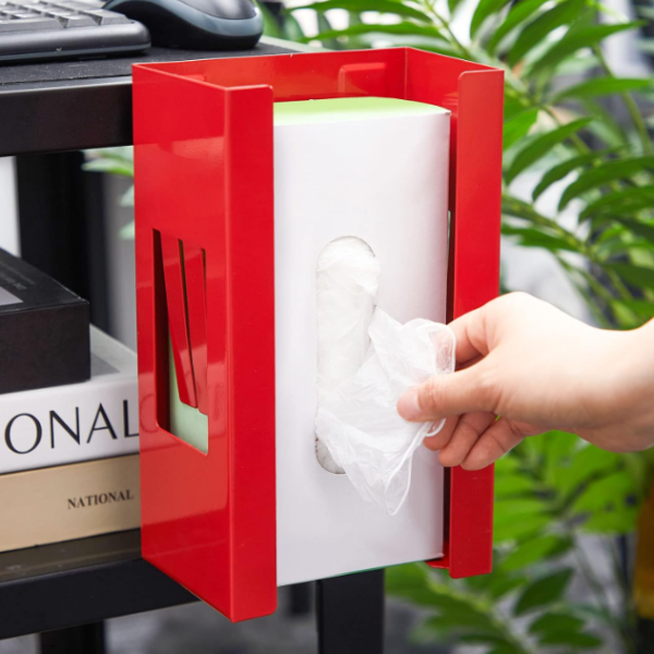 Glove Box / Tissue Box Holder (Red)