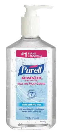 Hand Sanitizer Gel 12oz Pump