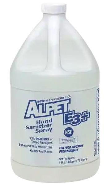 Hand Sanitizer Liquid - Alpet 1 Gal Jug (4-Pack)