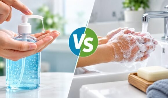 Soap vs sanitizer for hand hygiene